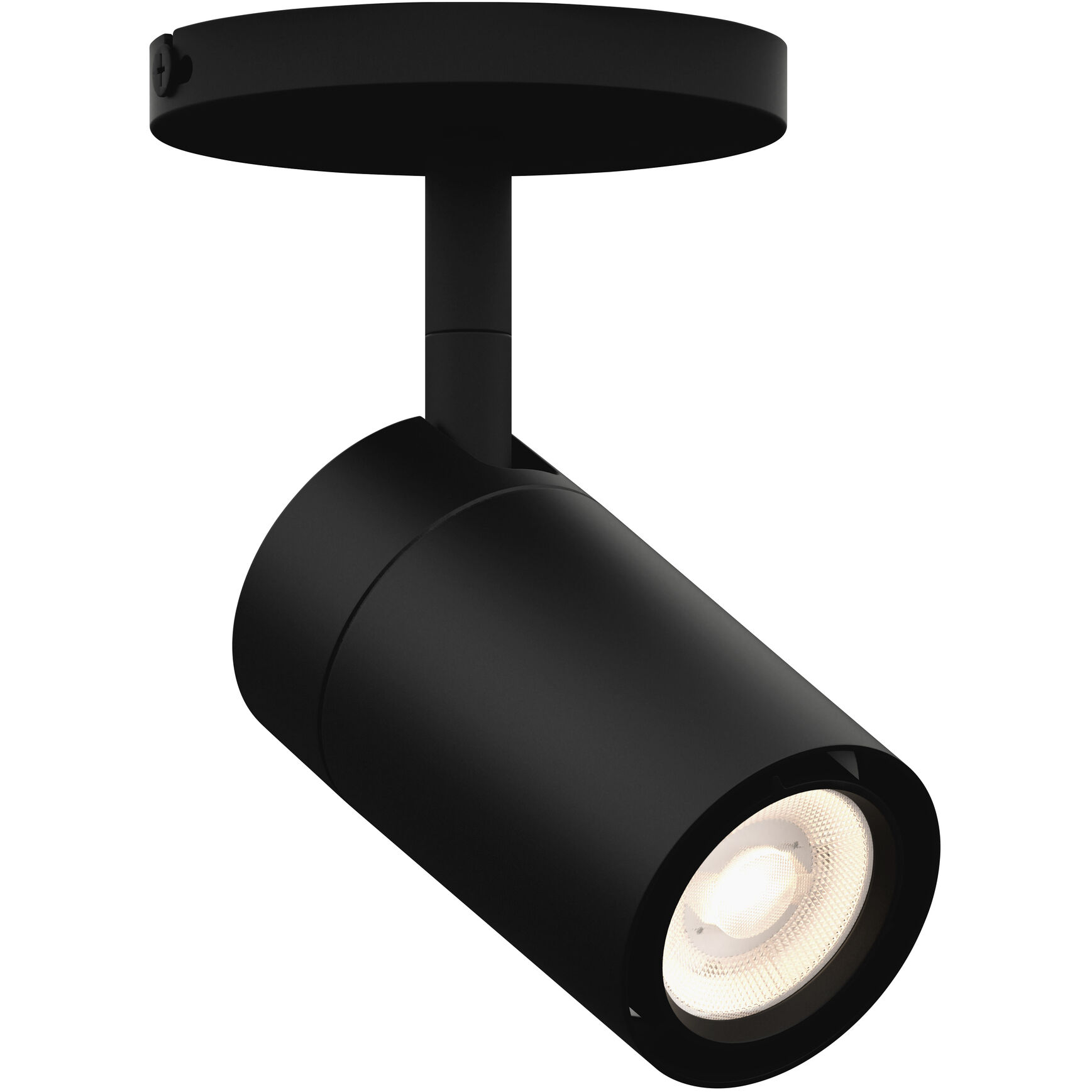 GX15 LED 2.8 inch Black Surface Mount Ceiling Light in Monopoint